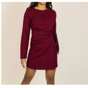 Jackson Rowe Saffron Solar Wrap Long Sleeve Dress